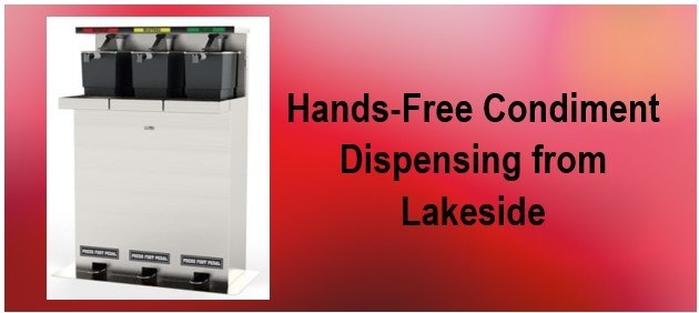 Hands-Free Condiment Dispenser from Lakeside